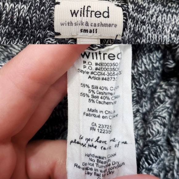 Wilfred Gray Women's Cardigan Sweater - Picture 15 of 15